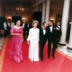Imelda Marcos wears the terno during a White House state visit.